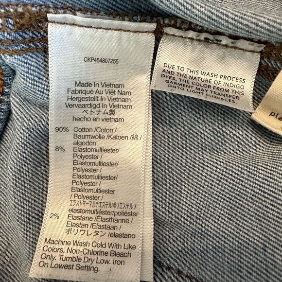 Madewell Pull On Relaxed Jeans In Bellview Wash M - Picture 9 of 9